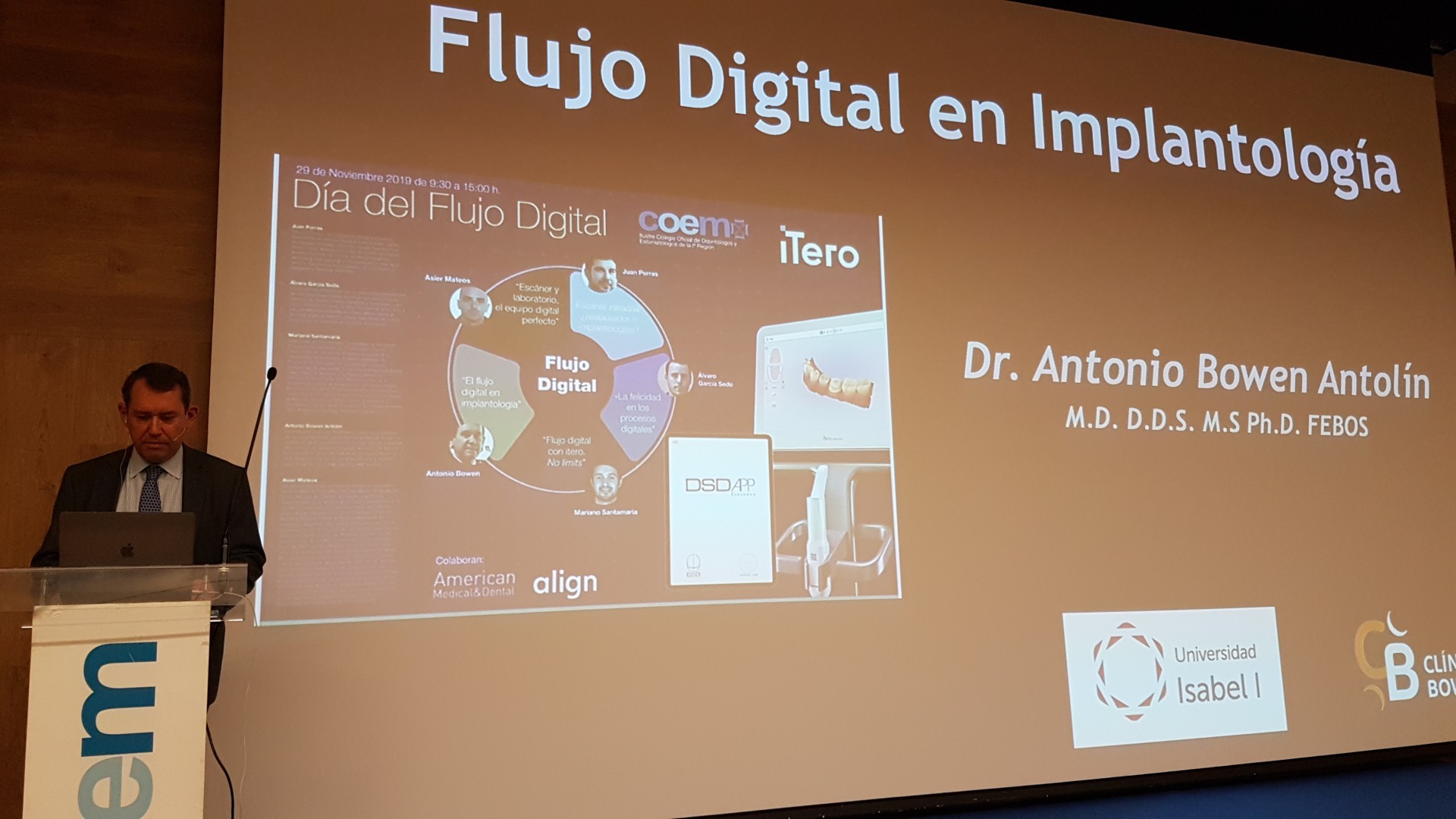 flujo digital implantologia conferencia dr bowen